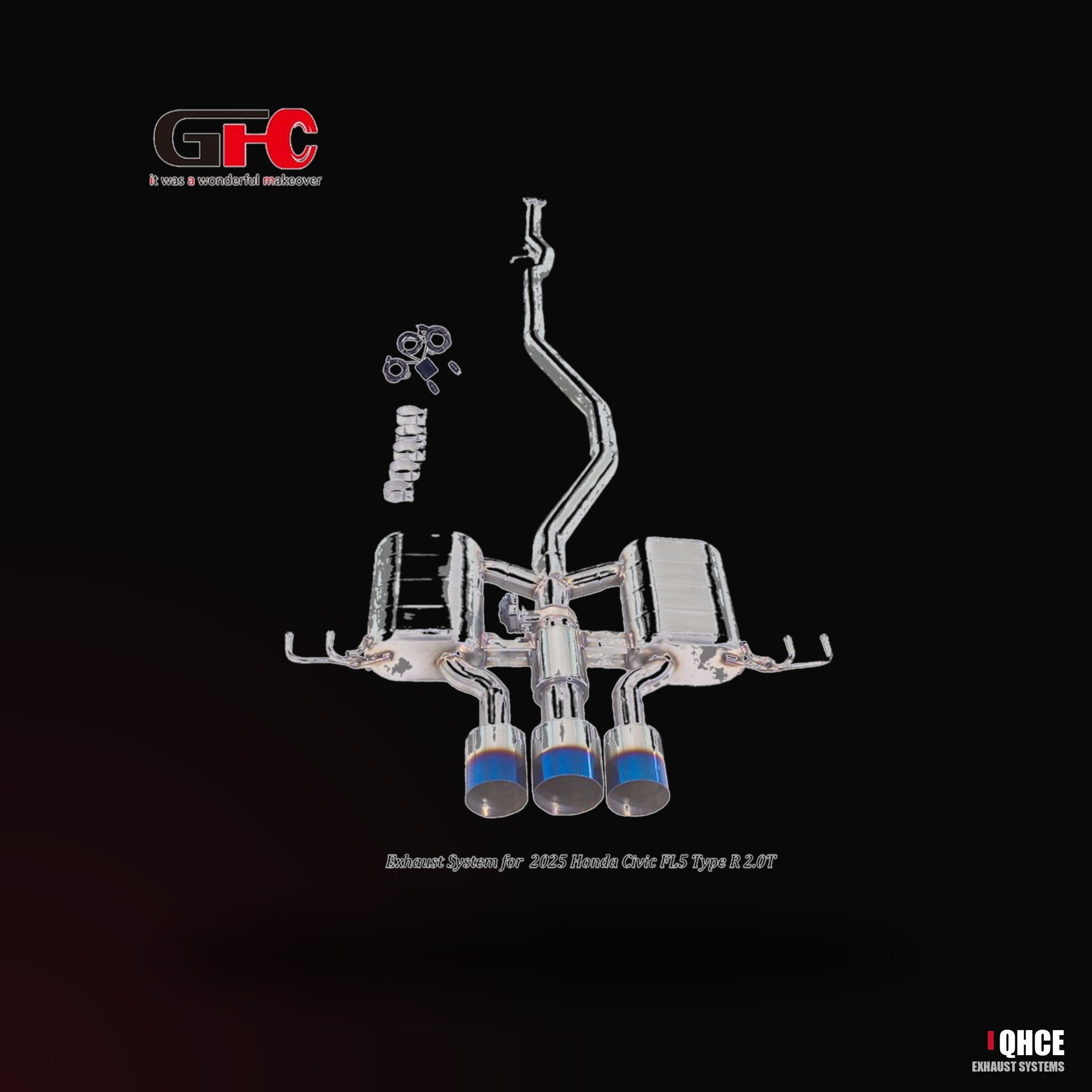 QHCE honda-civic-type-r-fk8-catback