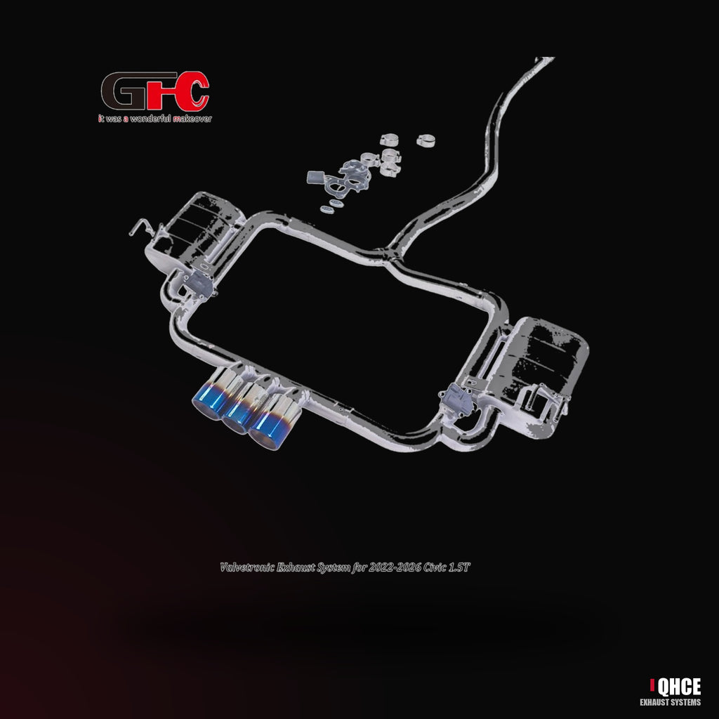 QHCE honda-civic-11th-gen-catback