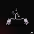 QHCE W205 Mercedes C-Class catback — view 1