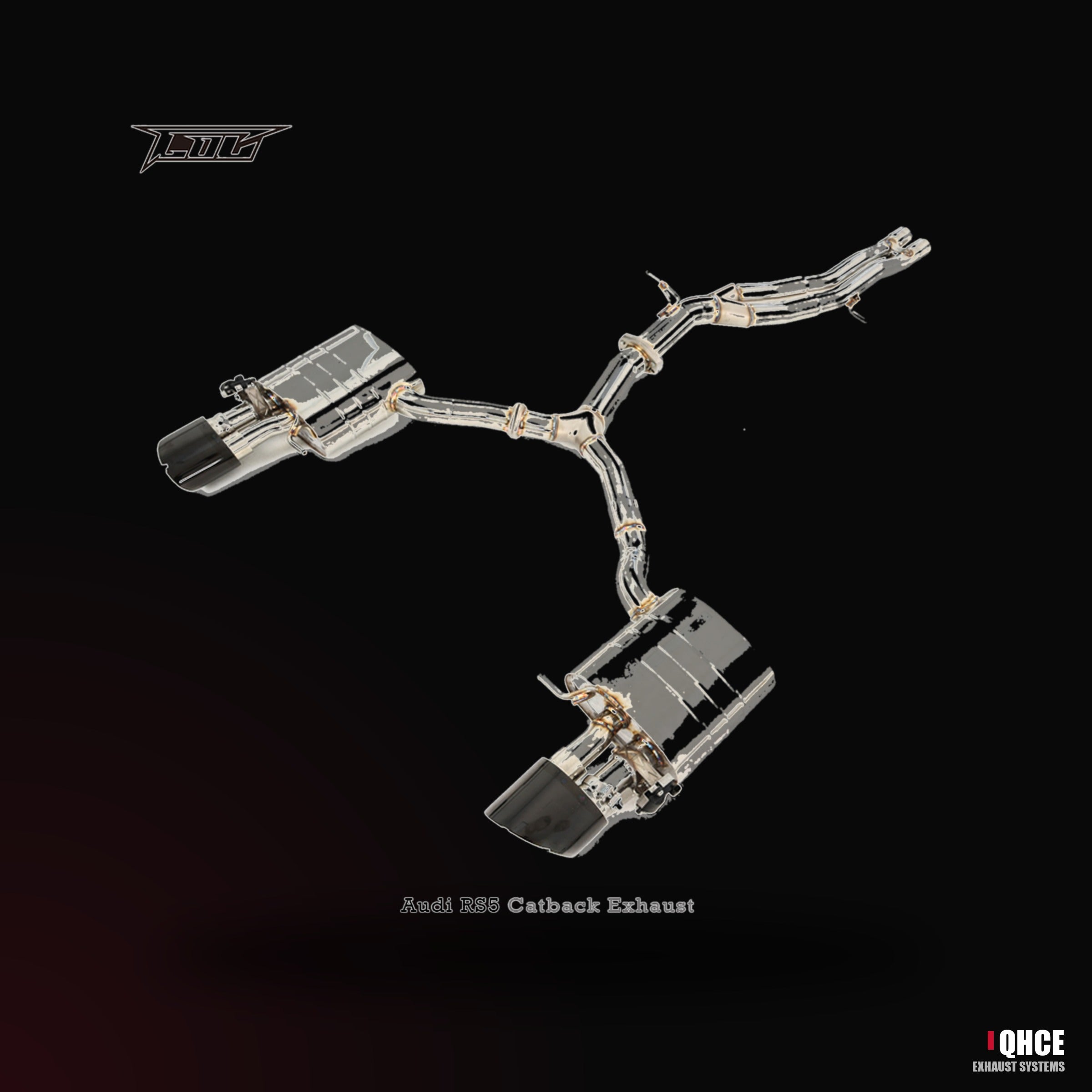 QHCE audi-rs5-b9-catback catback