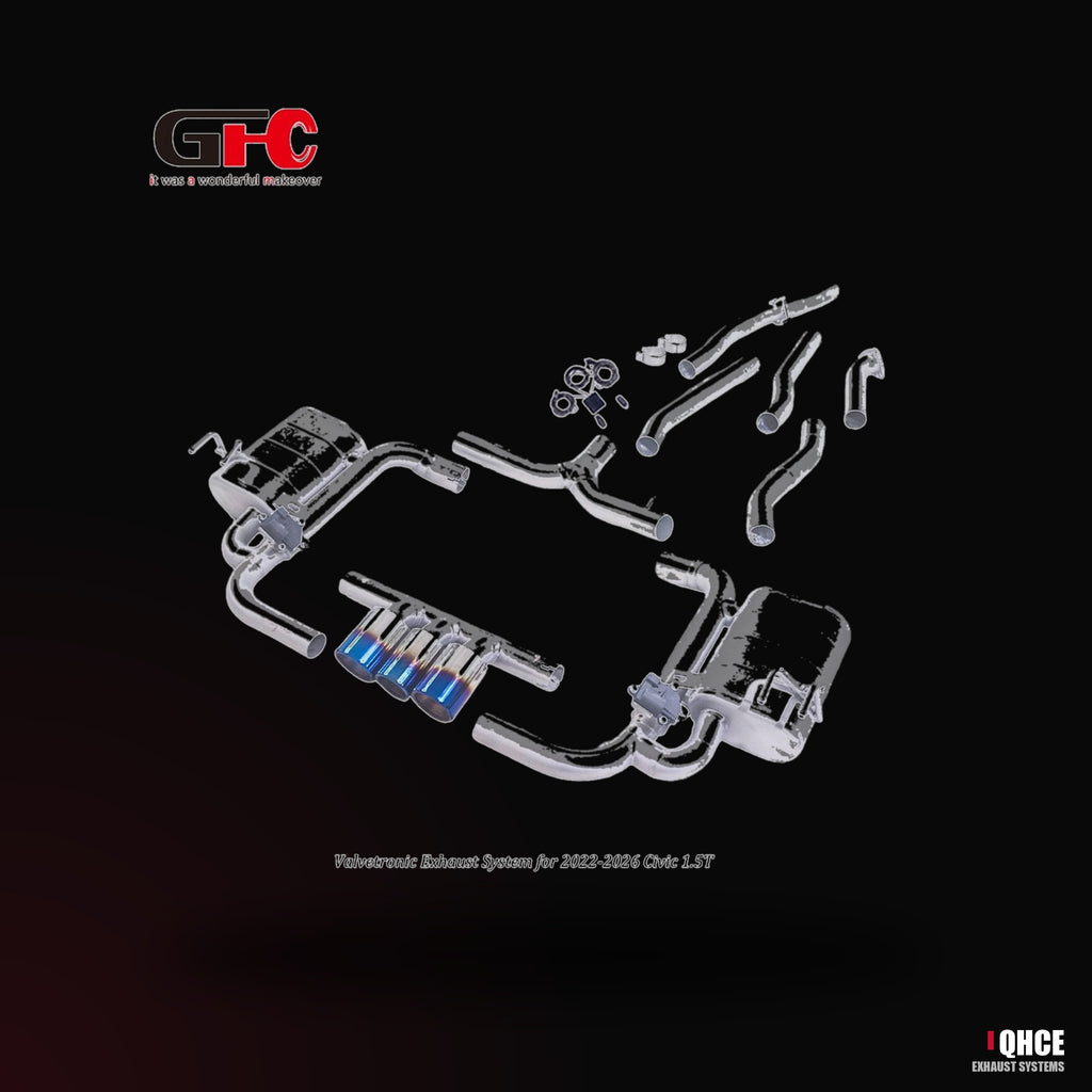 QHCE honda-civic-11th-gen-catback
