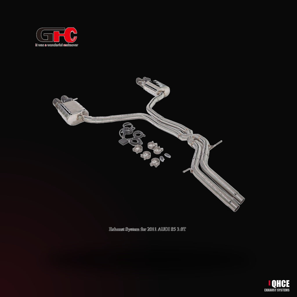QHCE audi-s5-b8-catback