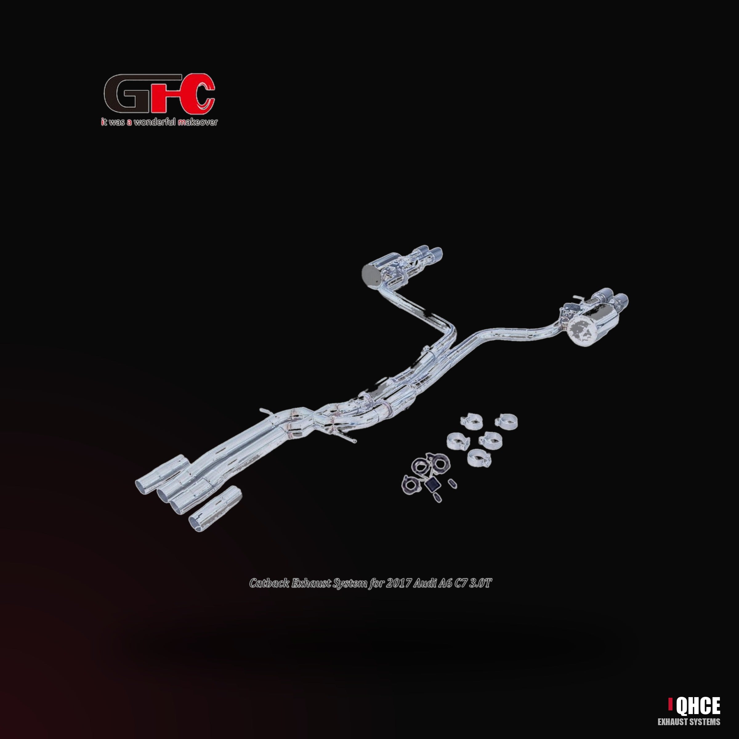 QHCE audi-a6-a7-c7-catback