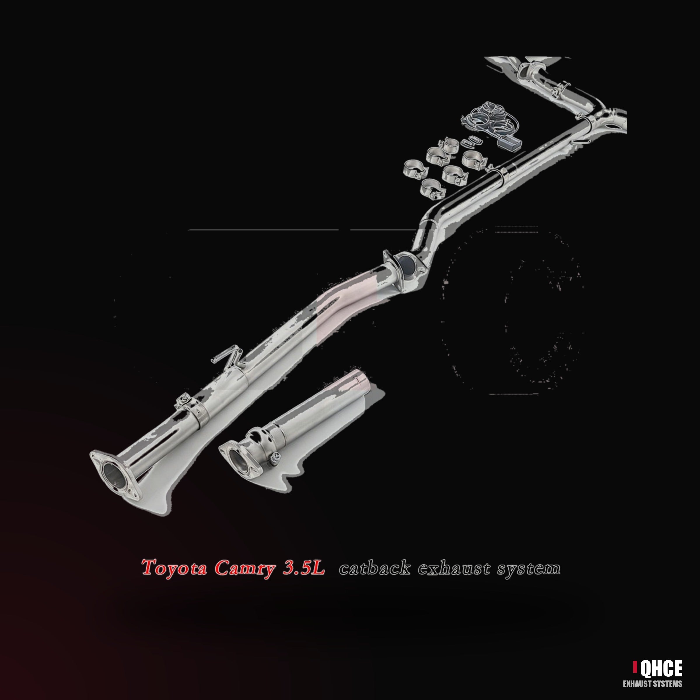 QHCE toyota-camry-v6-catback