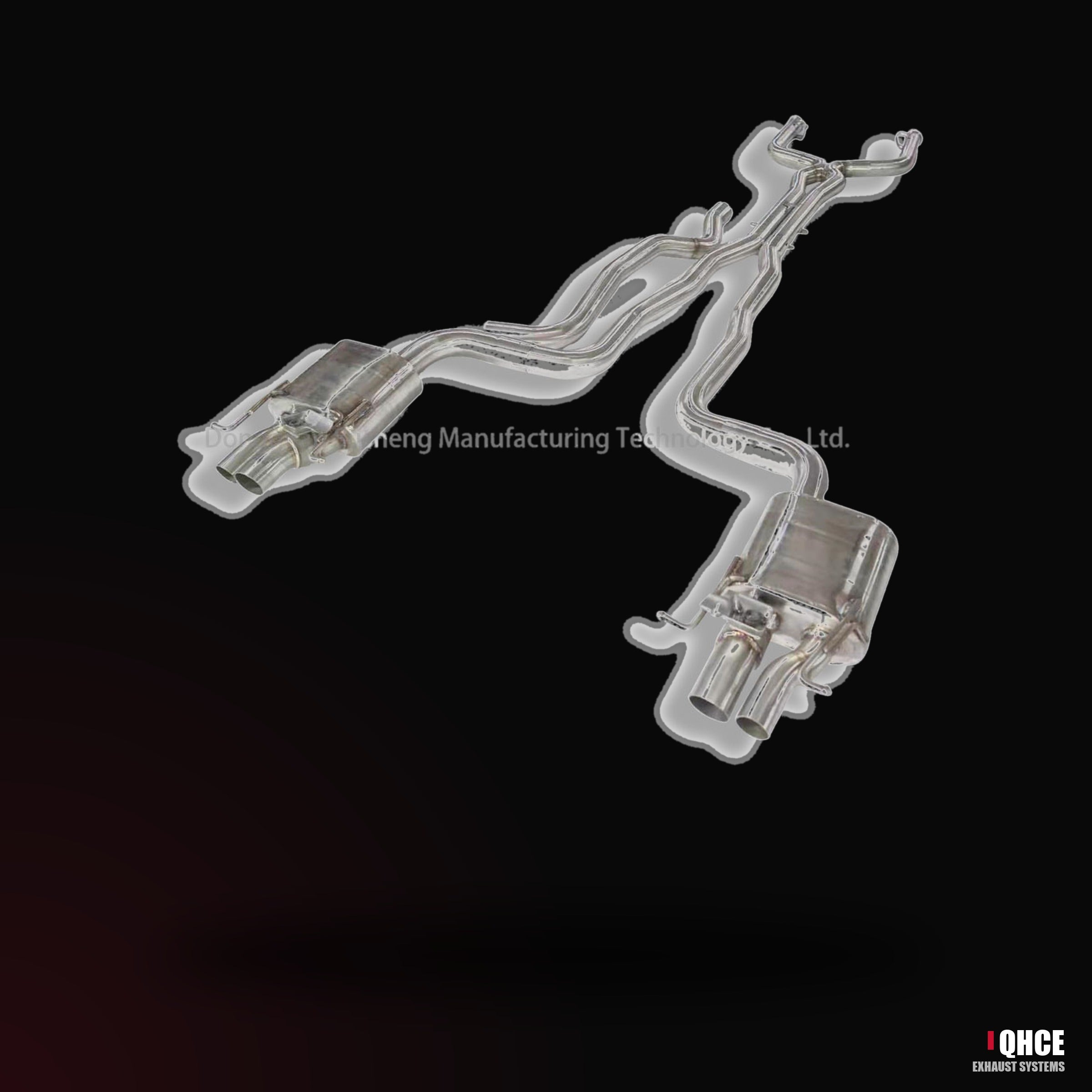QHCE mercedes-c63-amg-w205-catback catback