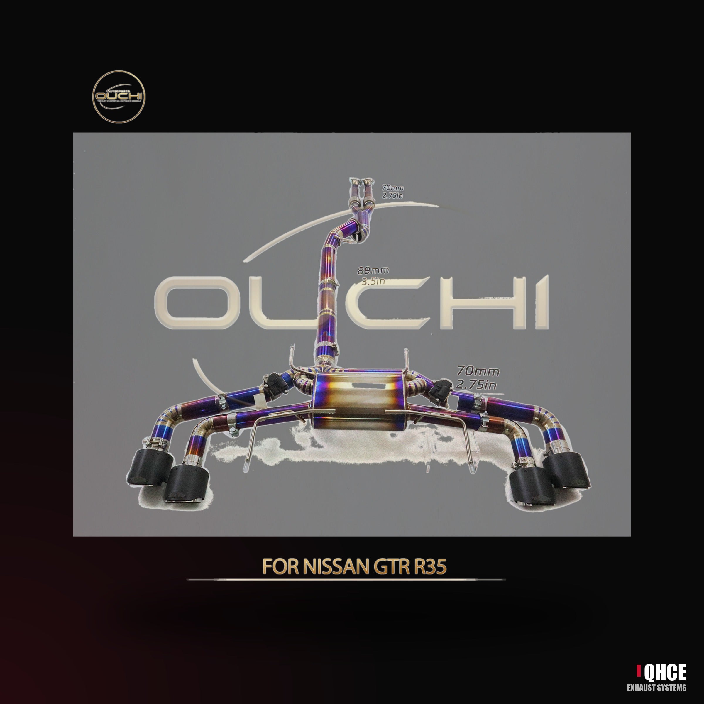 QHCE nissan-gtr-r35-catback catback