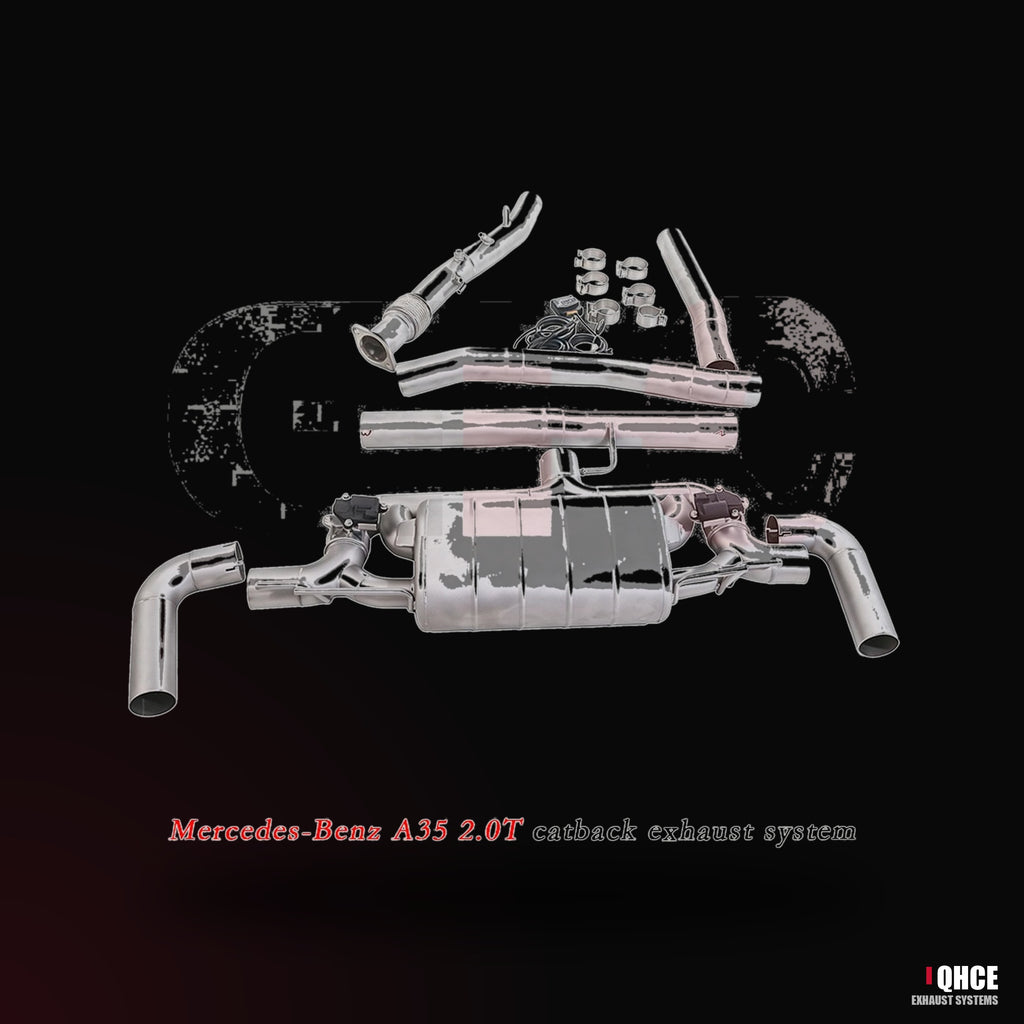 QHCE mercedes-a35-a45-w177-catback