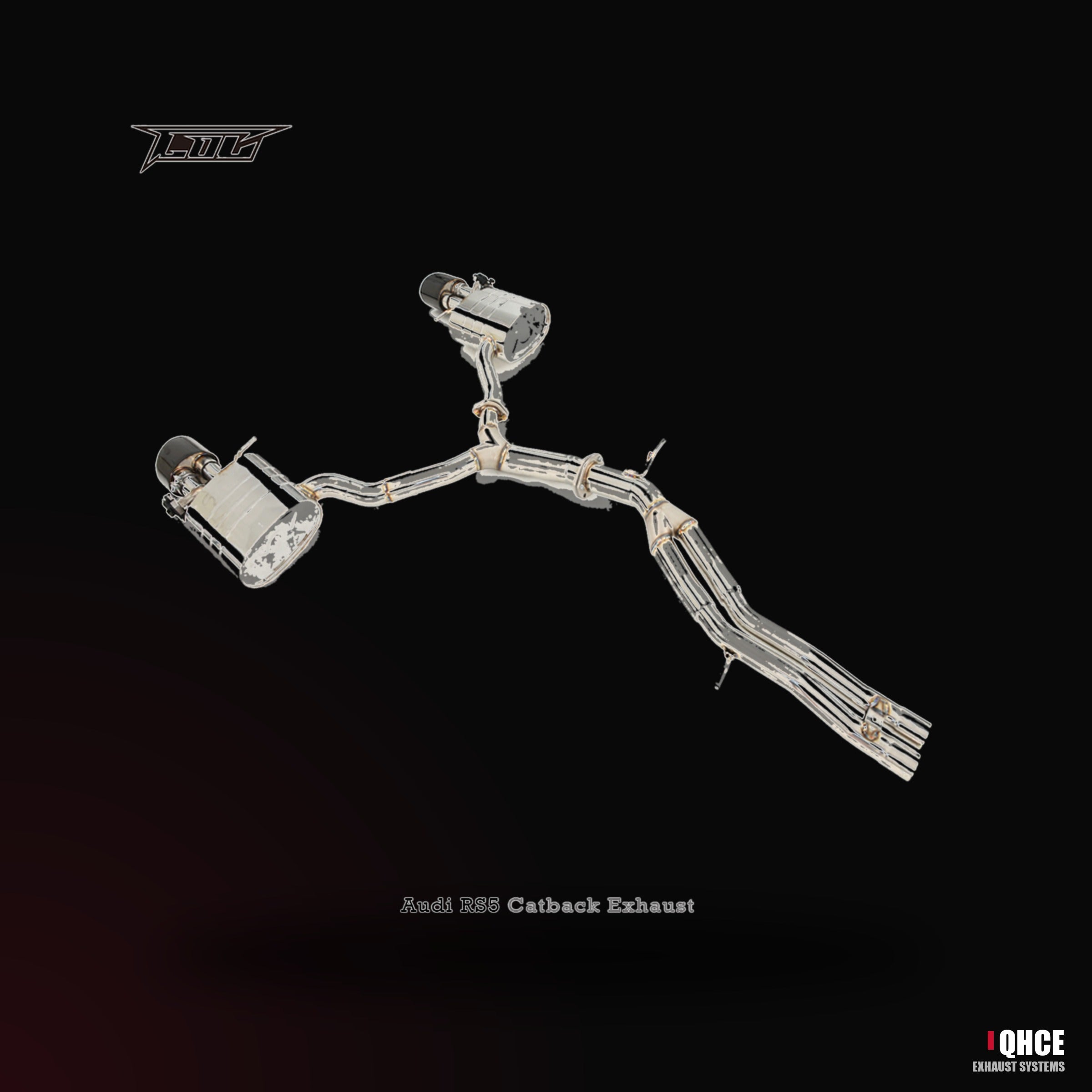 QHCE audi-rs5-b9-catback catback