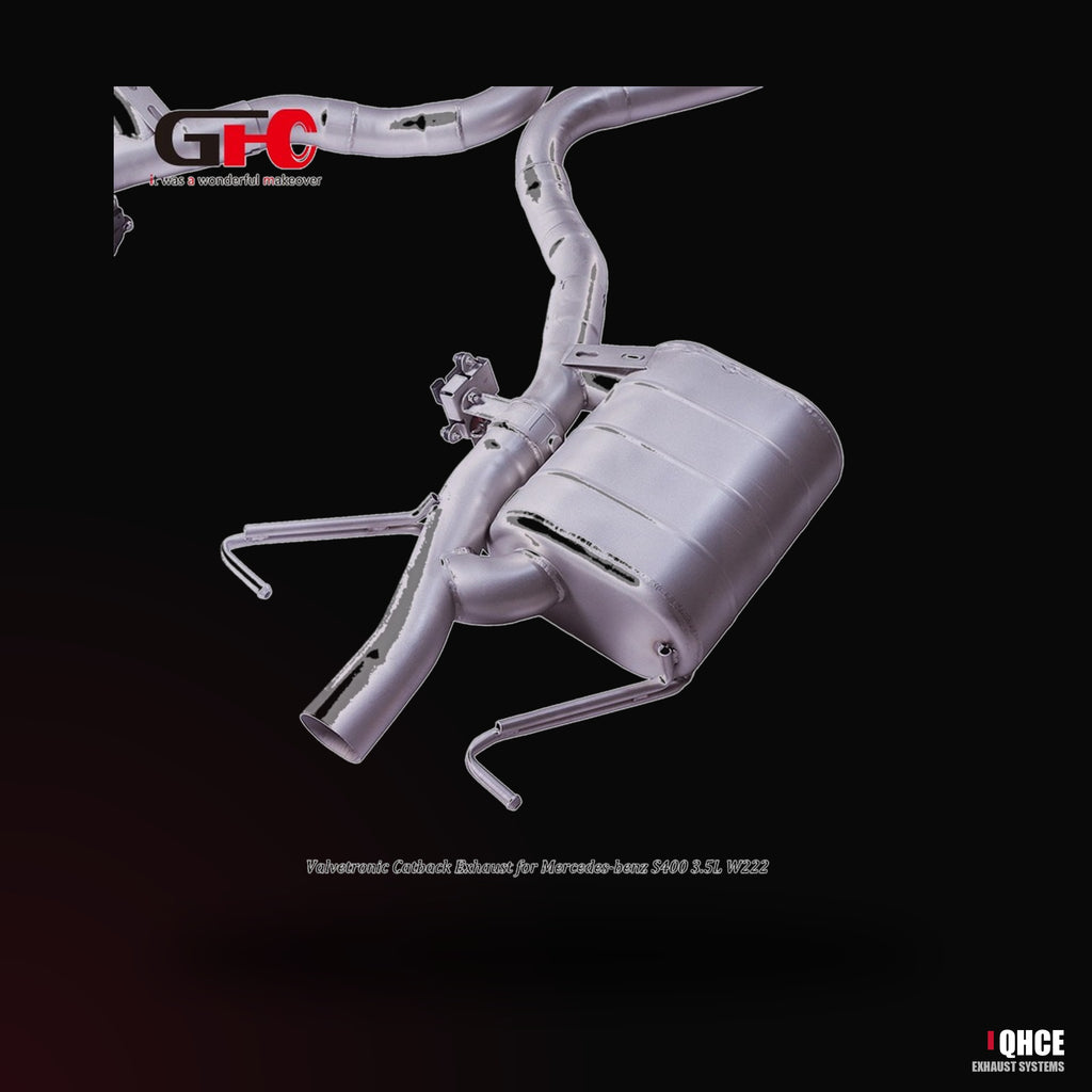 QHCE mercedes-s400-w222-catback