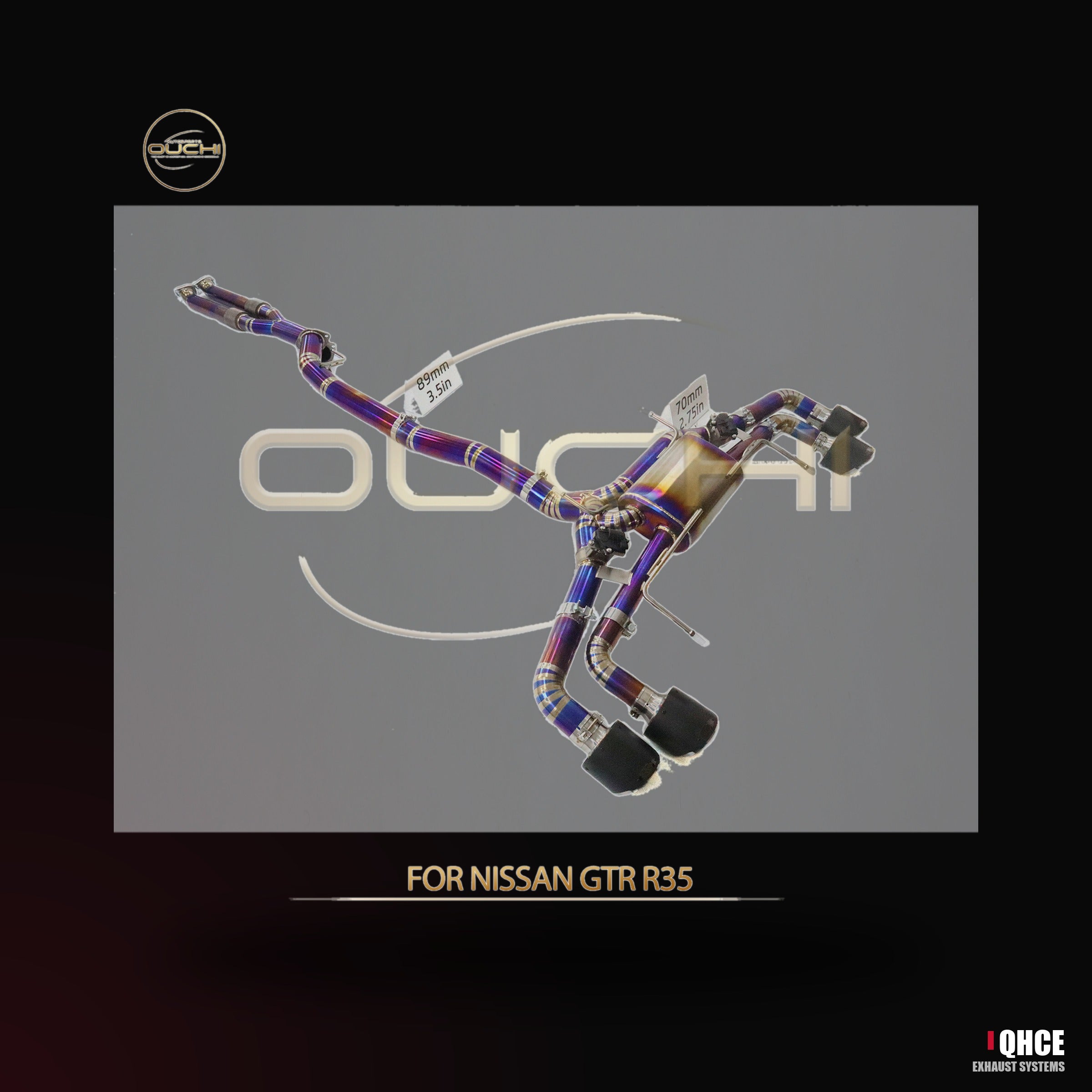 QHCE nissan-gtr-r35-catback catback