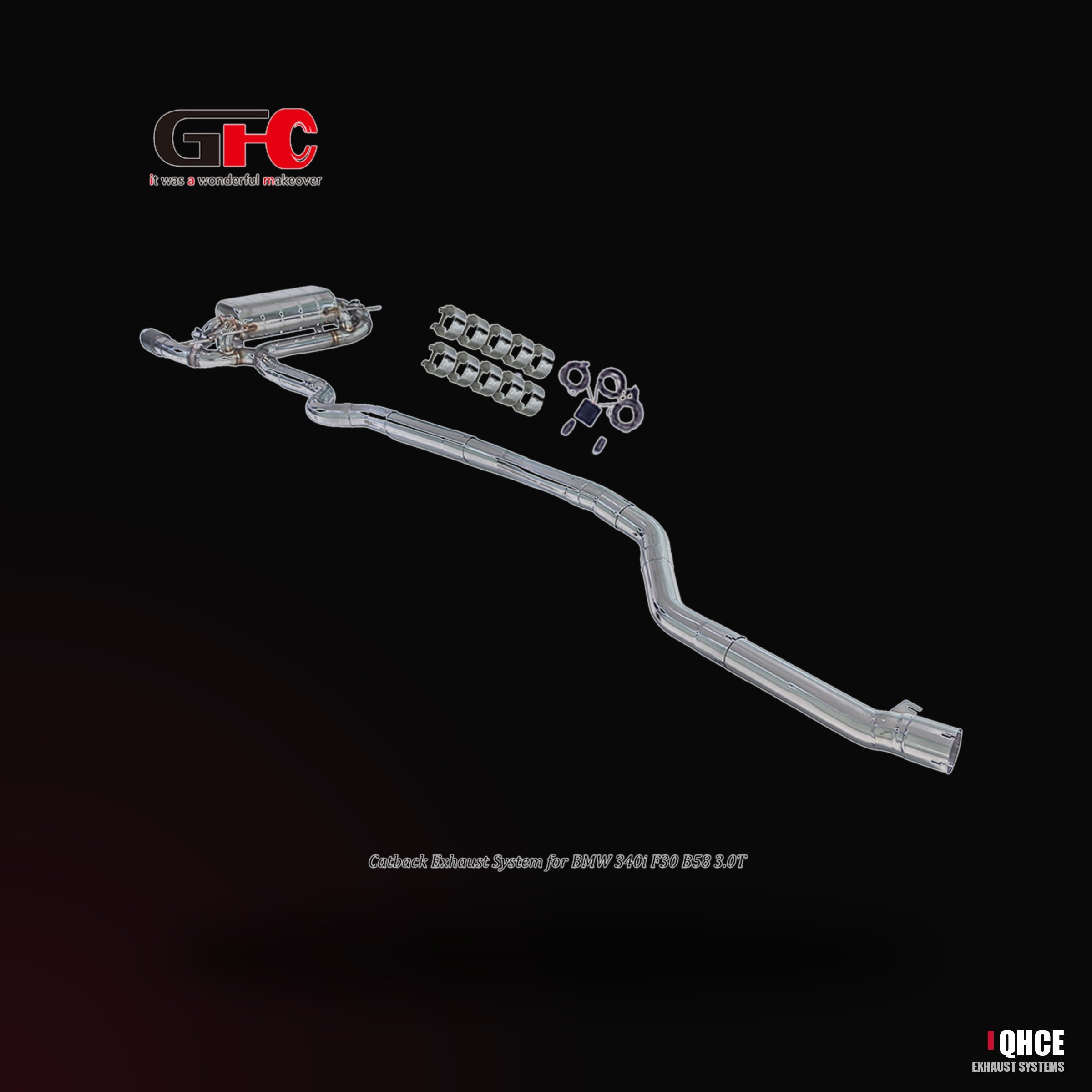 QHCE bmw-340i-440i-f30-f32-catback