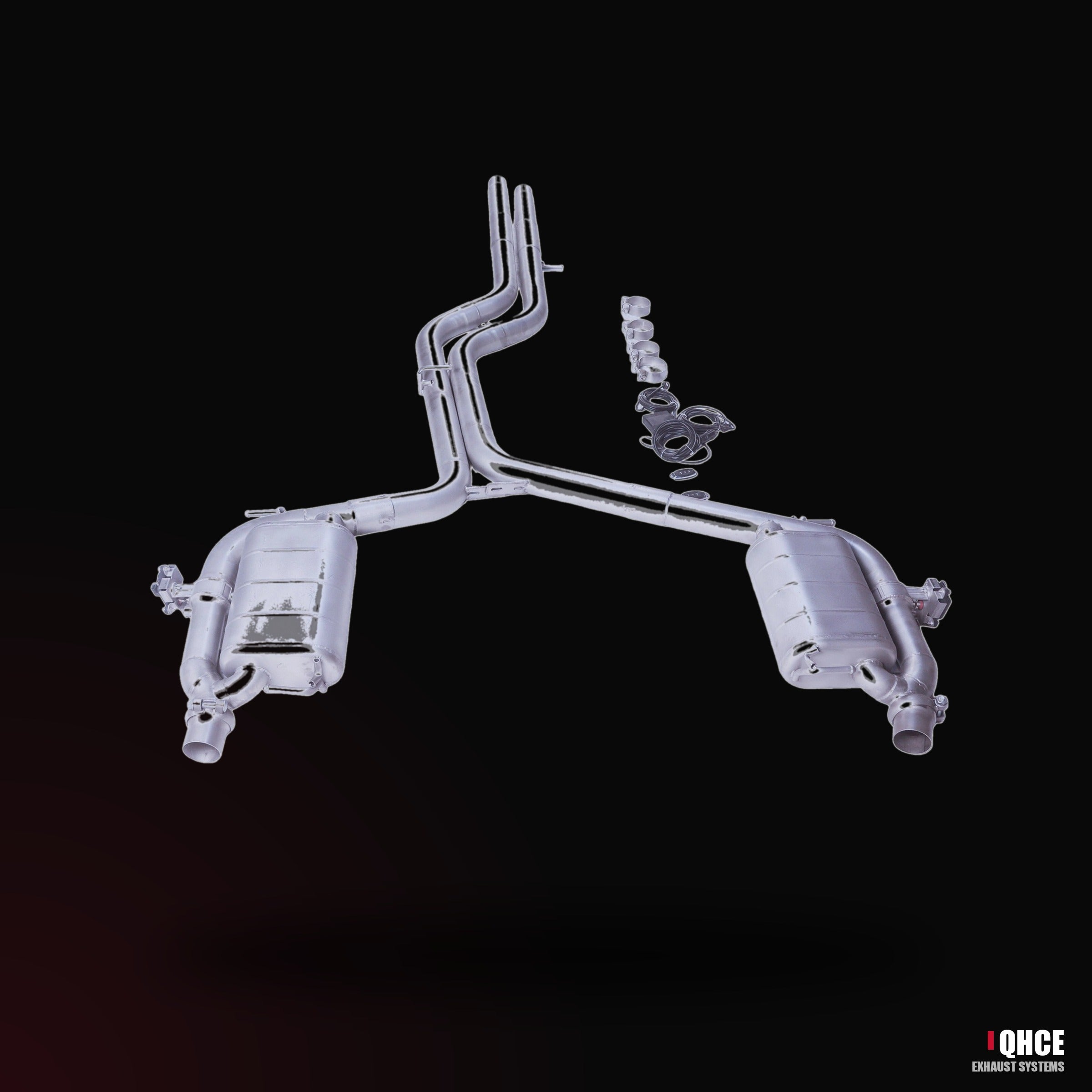QHCE audi-a6-allroad-c8-catback