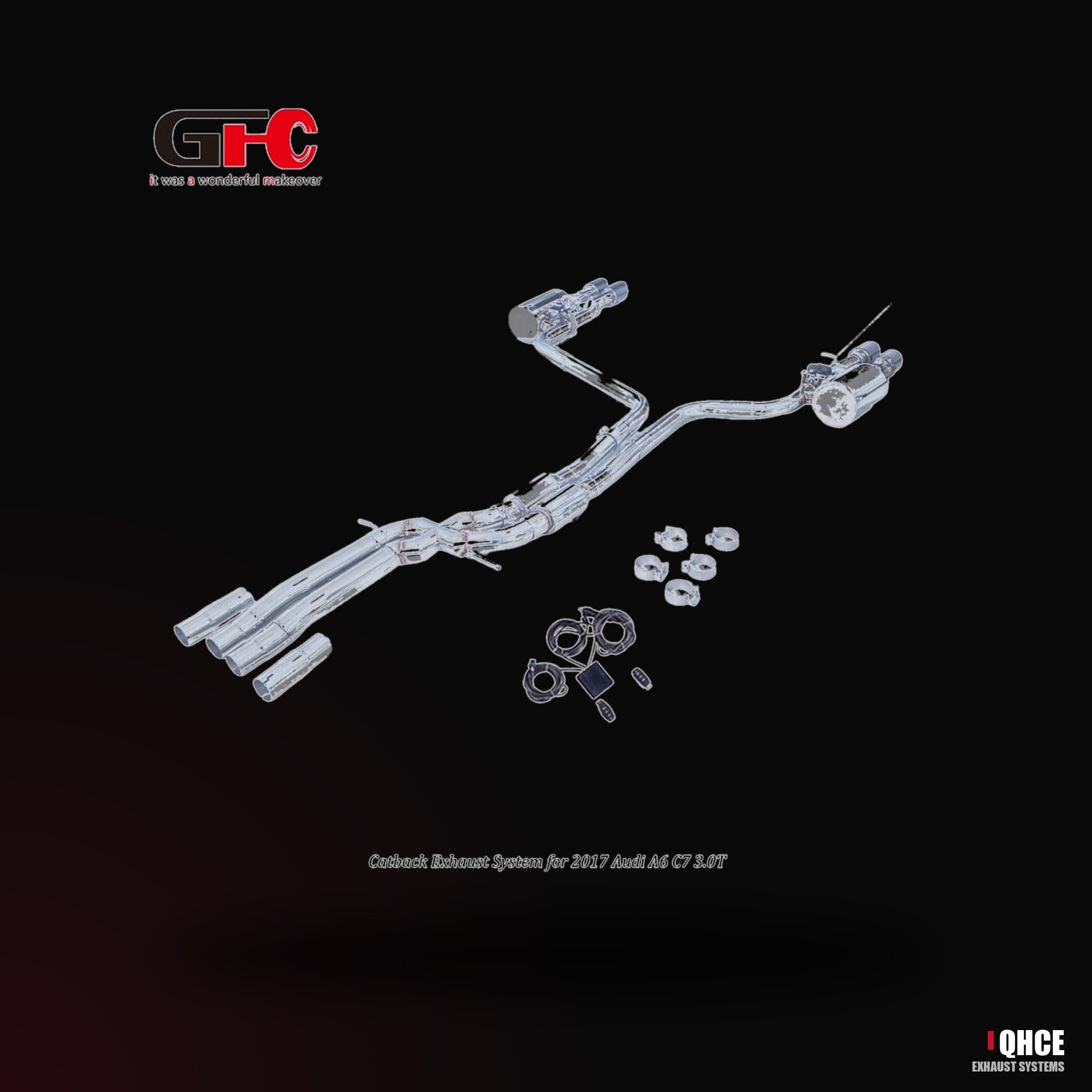 QHCE audi-a6-a7-c7-catback