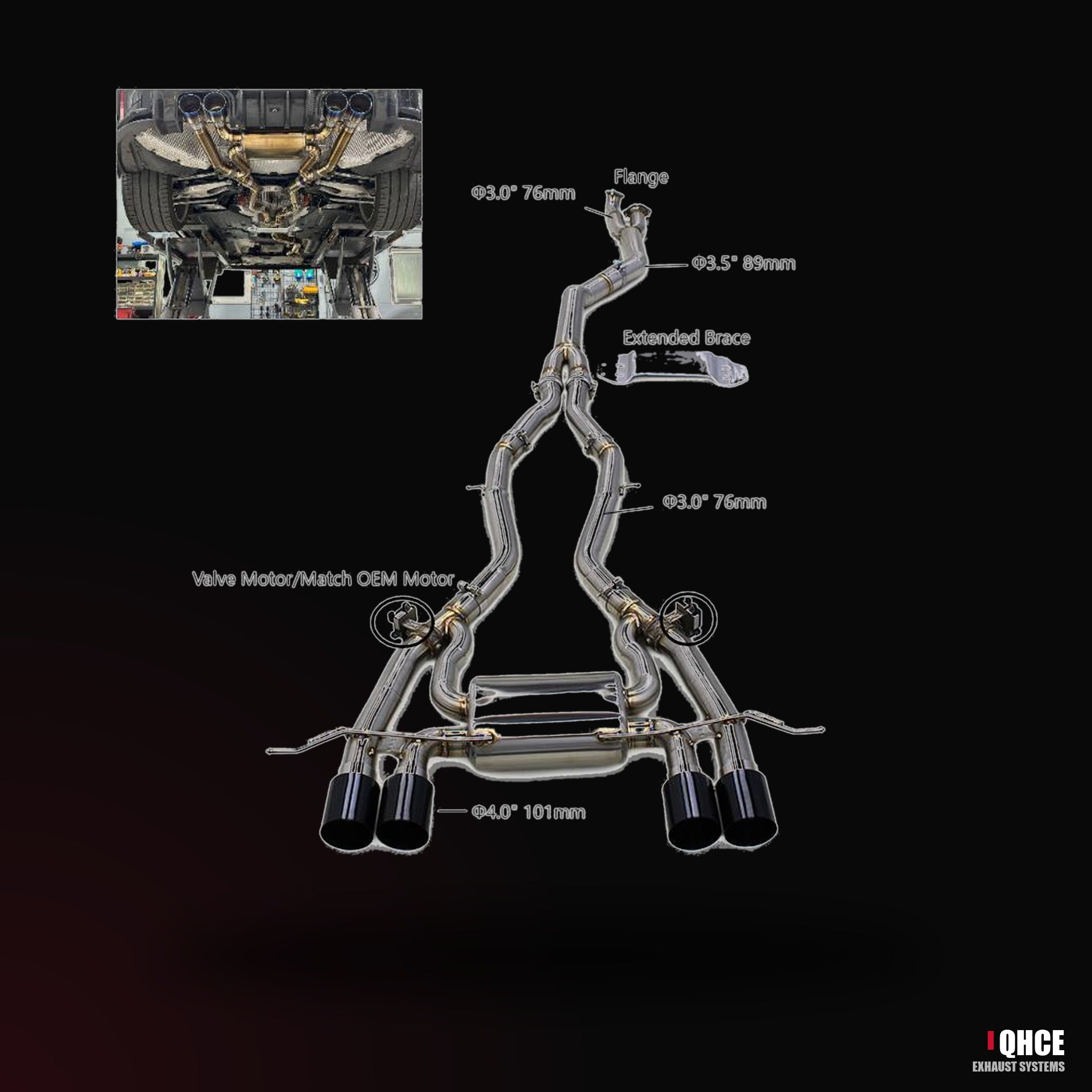 QHCE bmw-m3-m4-g80-g82-catback catback
