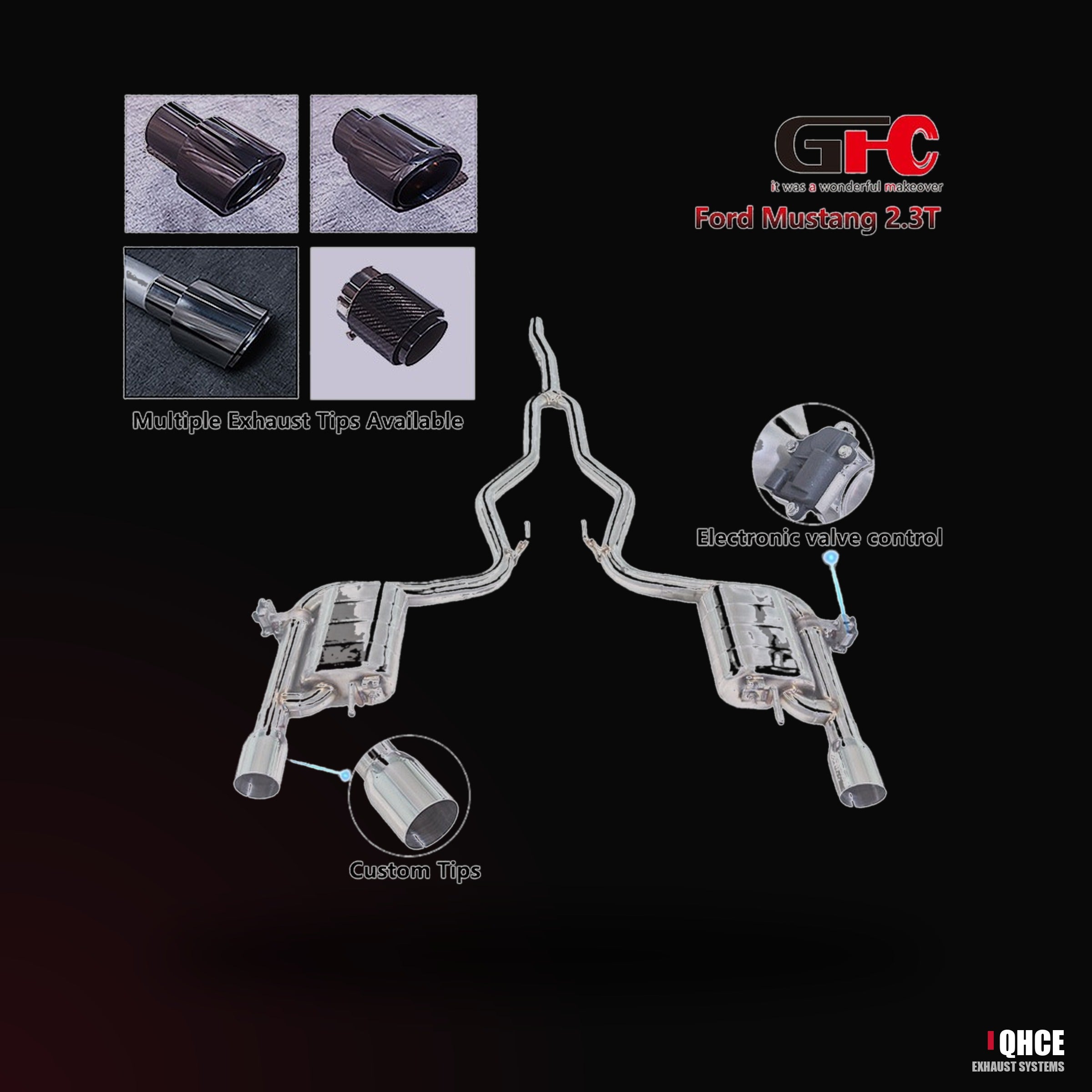 QHCE ford-mustang-ecoboost-catback