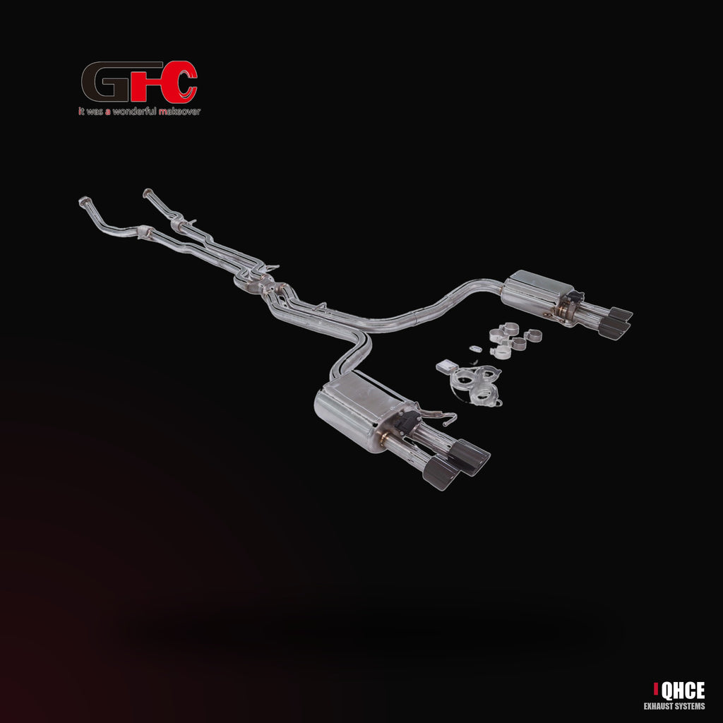 QHCE mercedes-c63-amg-w205-catback catback