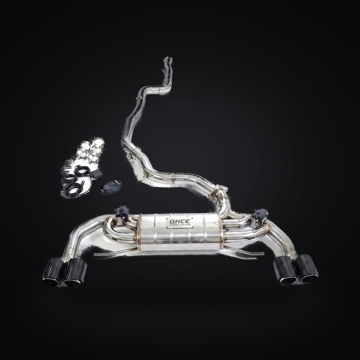 QHCE 330e Catback — BMW G20 (2.0T Hybrid)