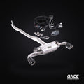 QHCE A35 / A45 AMG Catback — carbon tips, valvetronic