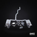 QHCE C350e W205 Catback — carbon tips, valvetronic
