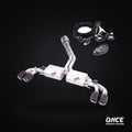 QHCE Porsche Cayenne Catback — carbon tips, valvetronic