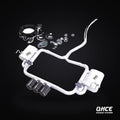 QHCE Civic 11th Gen Catback — carbon tips, valvetronic