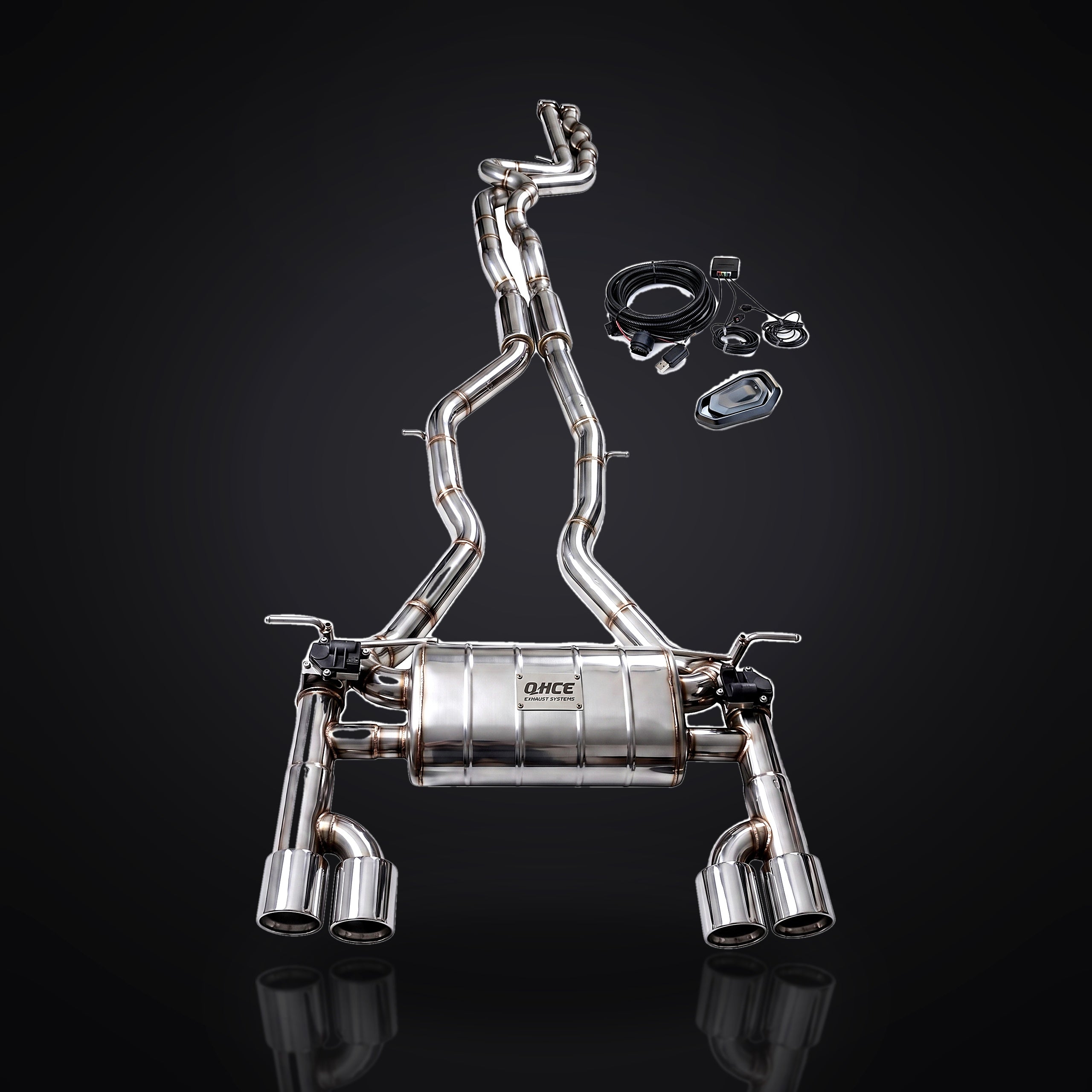 QHCE M3 / M4 Catback — Full Stainless