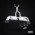 QHCE GLC43 AMG Catback — carbon tips, valvetronic