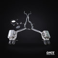QHCE AMG GT63 C192 Catback — carbon tips, valvetronic