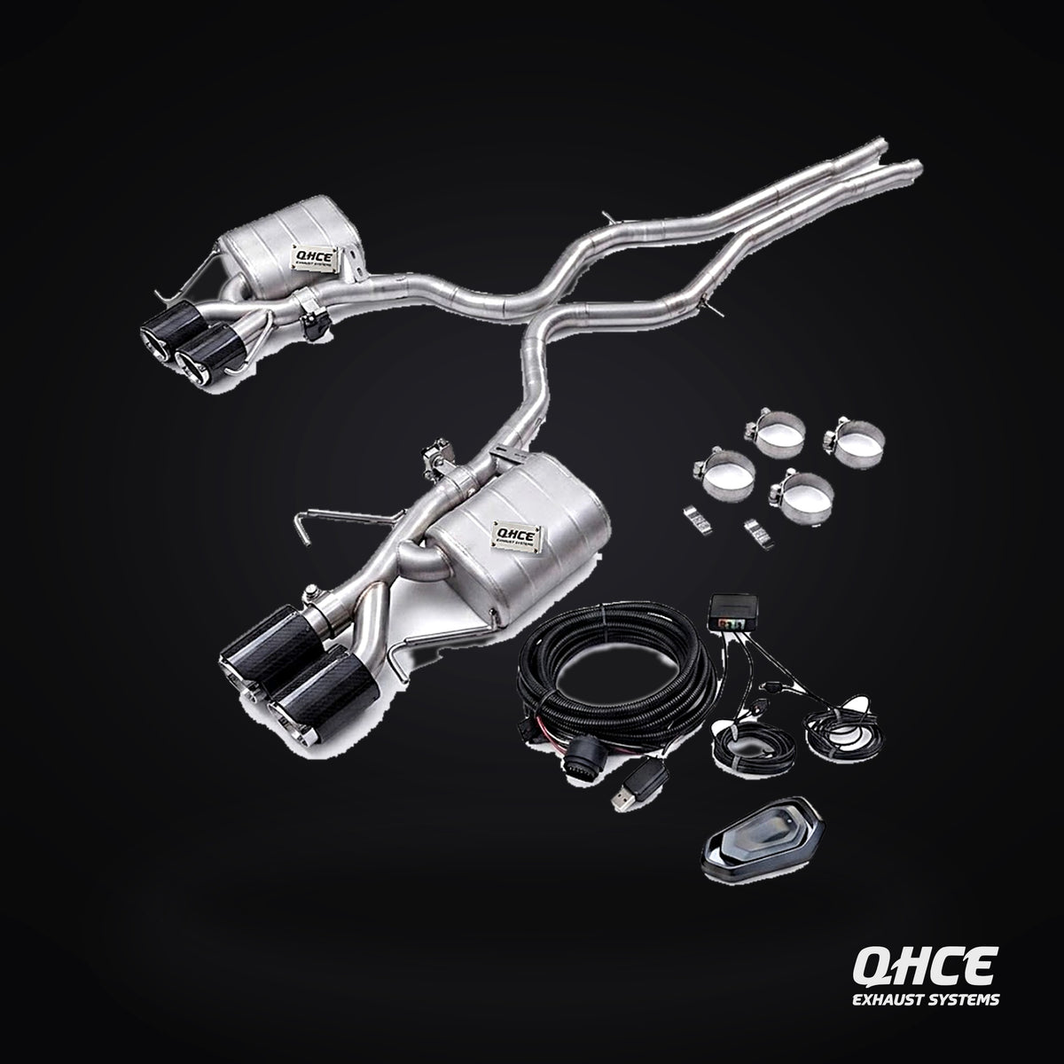 QHCE mercedes-s400-w222-catback hero