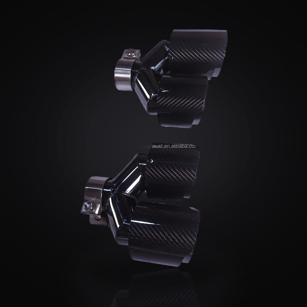 Tip style — Carbon Fiber / Gloss Black
